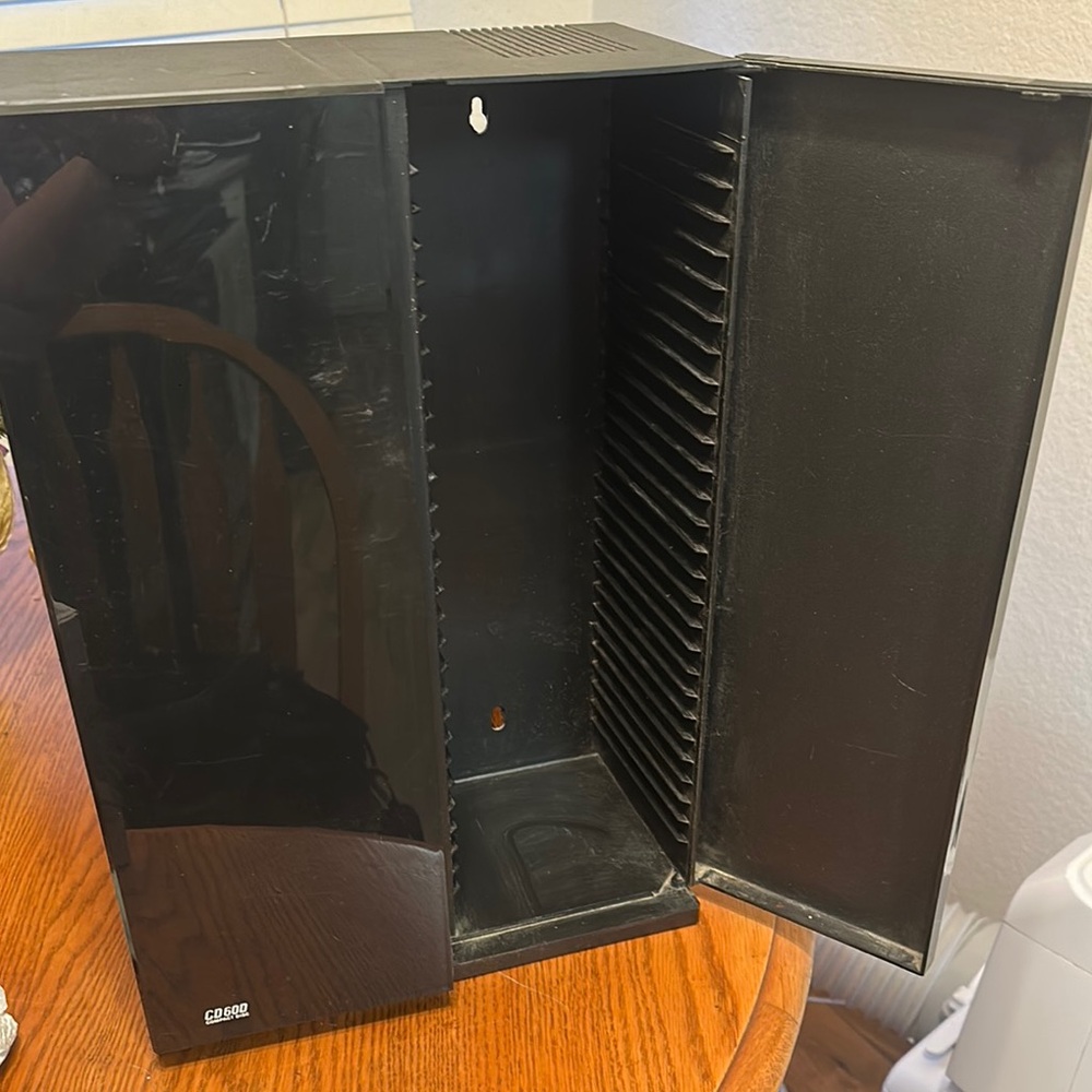 Casio Black CD Storage Tower